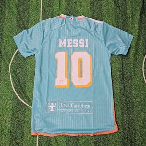 Men's Messi Inter Miami Mens Soccer Jersey Playera de Miami Male Football Shirt